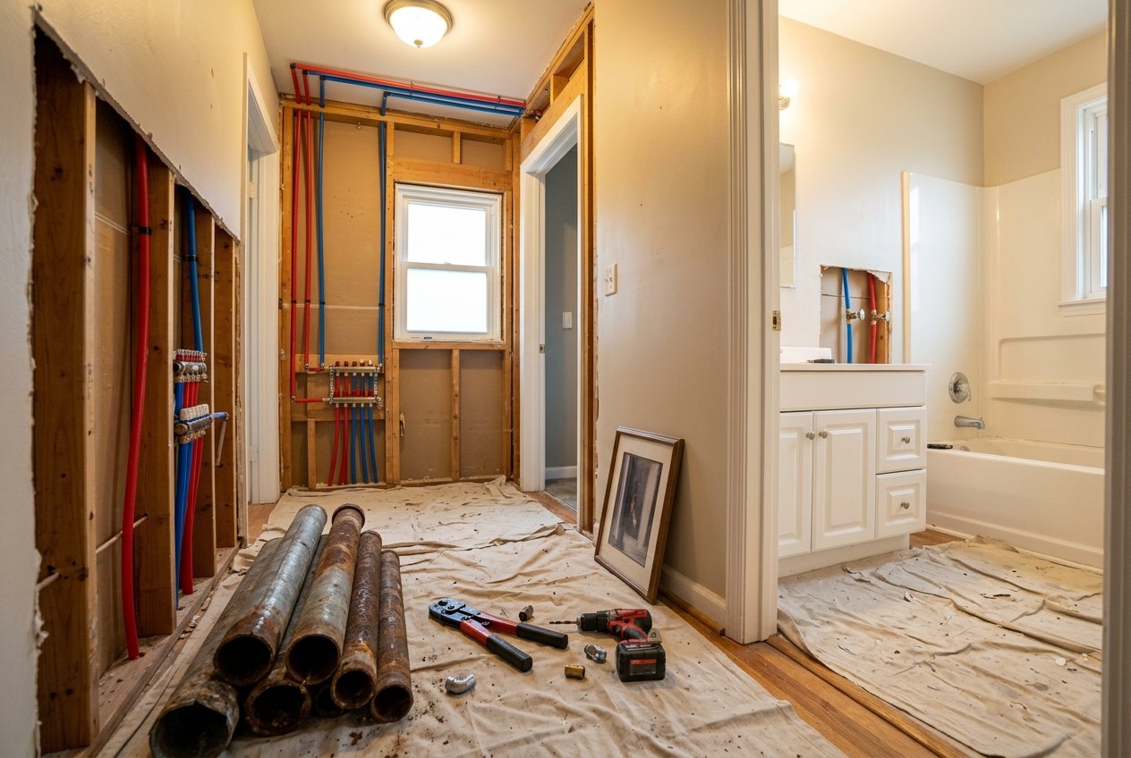 Whole-House Repiping in Hot Springs, AR